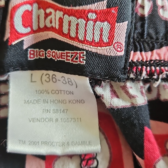 Charmin Big Squeeze pajama Pants L Costume Gag Gift - Picture 5 of 5